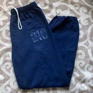 210 Navy Blue Sweat Pants